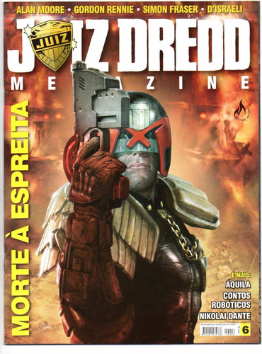 Juiz Dredd Megazine N° 06 C/dobra - Mythos Bonellihq Cx432