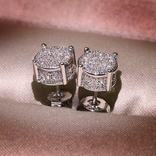 Pendientes De Diamante Sintético Para Mujer, Joyería, Regalo