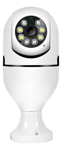 Camera Ip Giratoria 360 C Wifi Lampada Segurança Externa Hd