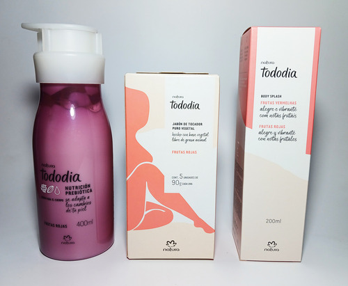 Natura Tododia Body Splash + Crema Corporal + Jabon X 5 Uni