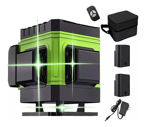 Baterías 3d Con Nivelación Automática Láser De 2 Líneas V