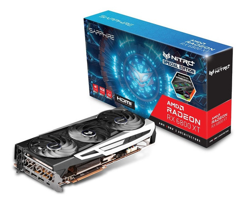 Sapphire Amd Radeon Rx 6800 Xt 16gb Nitro Edition