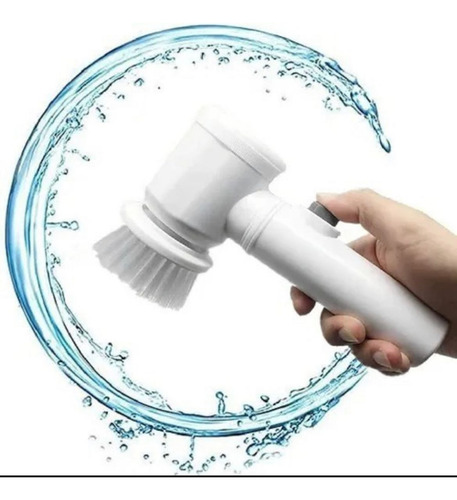 Cepillo Giratorio Eléctrico Para Limpieza De Cocina Y Baño