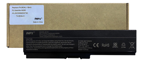 Bateria Toshiba Satellite M300 Dynabook T551/t4cb 6 Cel