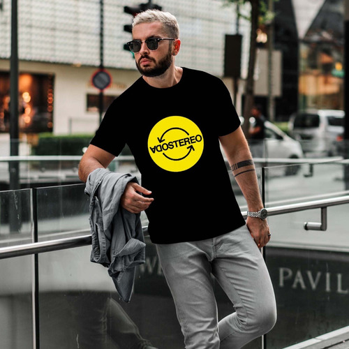 Imagen 5 de 6 de Remera Negra Soda Stereo Rock Música Algodón Premium
