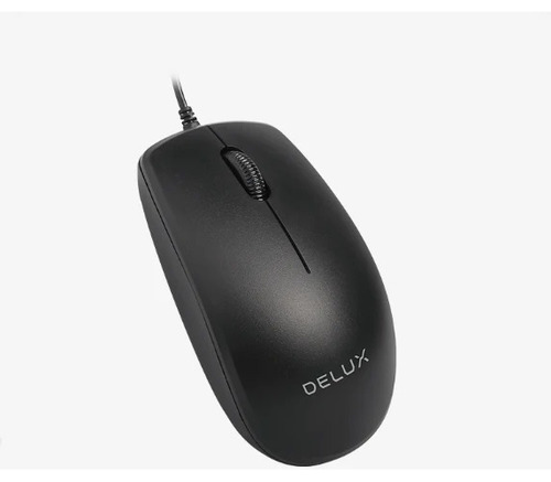 Mouse Delux Usb M138 Black