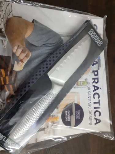 Cocina Práctica Clarín 2 Cuchillo Santoku Santiago Giogini