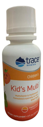 Trace Minerals Kids Multi 237 Ml Sabor Tropical Punch