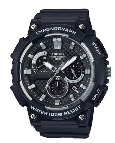 Reloj Casio Para Hombre (mcw200h-1av) Dial 3d Cronógrafo