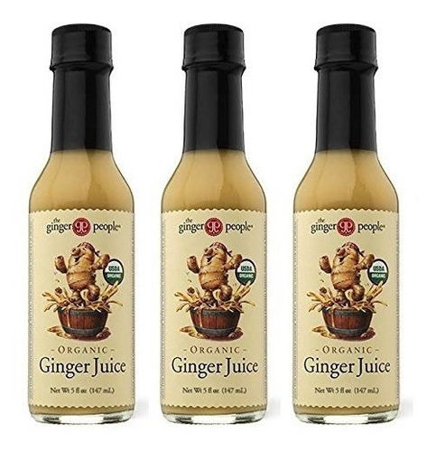 La Gente De Jengibre Jugo De Jengibre 5 Fl Oz (3 Pack)