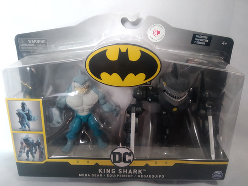 King Shark Megaequipo Batman Creature Chaos Spin Master