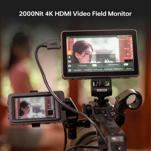 Video Field Monitor Viltrox Dc-x2 2000nits 6-inch 4k Hdmi