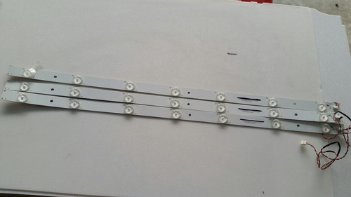 3 Tiras De 7 Leds Panasonic Tc32a400x (Usado)