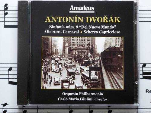 Dvorak Sinfonia 9 Del Nuevo Mundo Cd Amadeus Carnaval Sche 