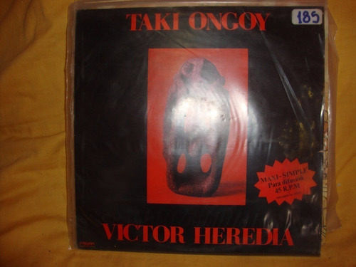 Vinilo Victor Heredia Taki Ongoy F2