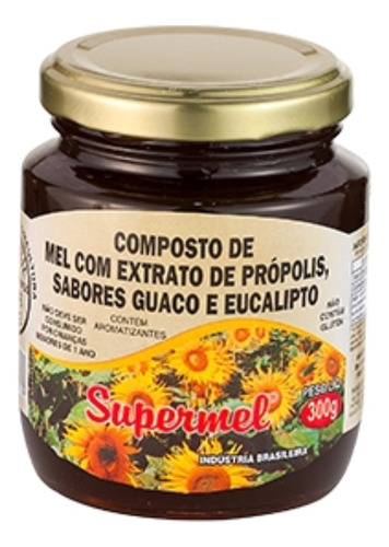 Mel - Comp Mel 300 Gr Guaco Eucalipto E Propolis Supermel