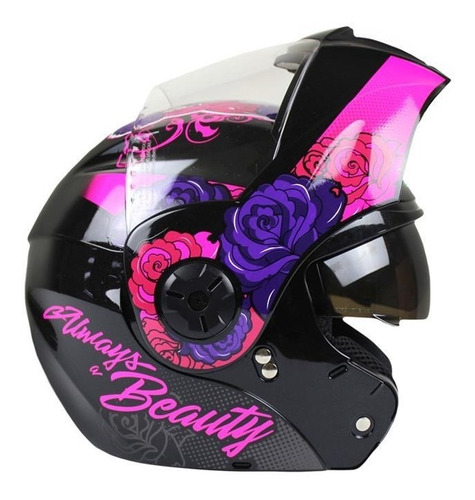 Imagen 2 de 6 de Casco Para Niño Niña Infantil Ghira Abatible Certificado Dot