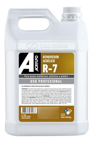 Quita Cera Qualibest Acrylpo R7 Bidon 5lts