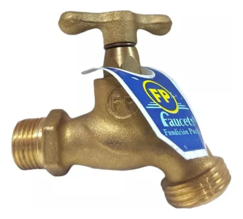 Llave De Chorro 1/2  Bronce Faucets