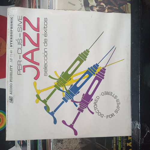 Per-cus-sive Jazz Vinyl,lp,acetato 