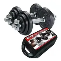 Comprar Kit Pesas Mancuernas 20 Kg 40 Lb Gimnasio Portatil + Estuche