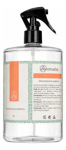 Aromatizador De Ambientes, Cheiro De Lojas Famosas 1 Litro