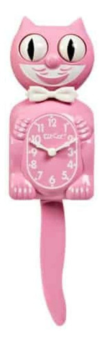 Kit Cat Klock Reloj De Pared De Saten Rosa