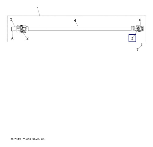 Cruzeta Polaris Quadri #pn 3235500