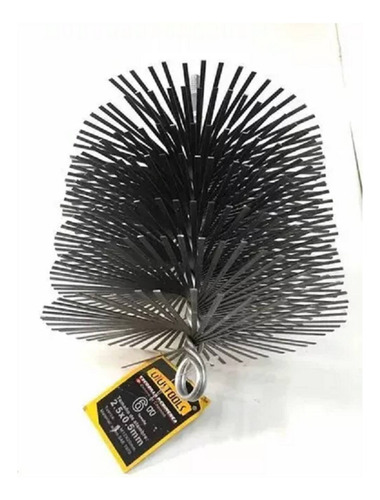 Escobilla Limpiador De Chimeneas De 6 Pulgada Redonda 14,7cm