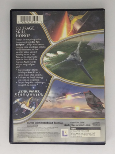 Star Wars Starfighter Ps2 Playstation Retromex Tcvg