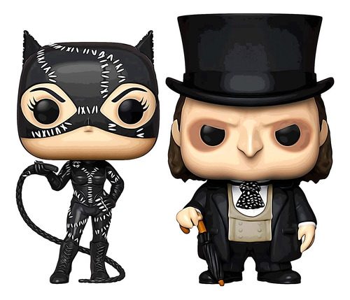 Funko Pop Heroes Batman Returns Catwoman 338 The Penguin 339