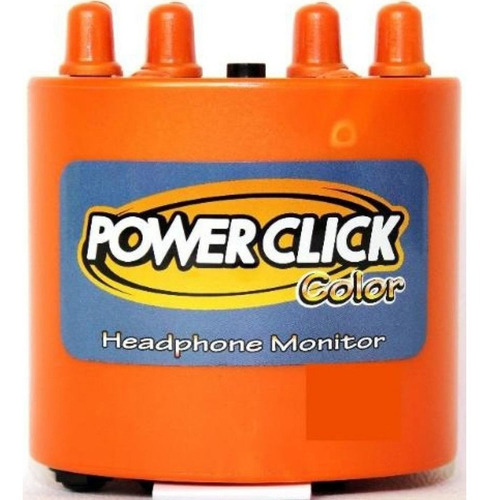 Amplificador Power Click Color Line Orange P Fones De Ouvido