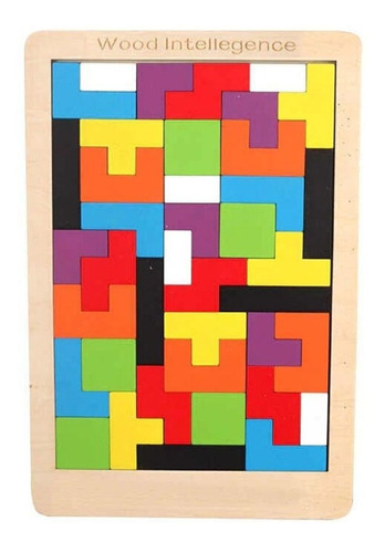 Tetris En Madera 
