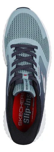 Skechers Tenis Go Run Now Hombre Azul