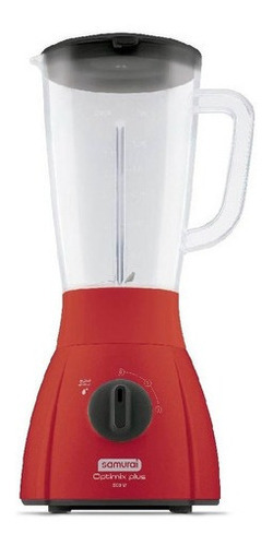 Licuadora Samurai Optimix Plus Roja 500w Rojo