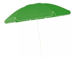 Sombrilla Parasol De Playa De 1,80 Metros Kpop Express Color Verde