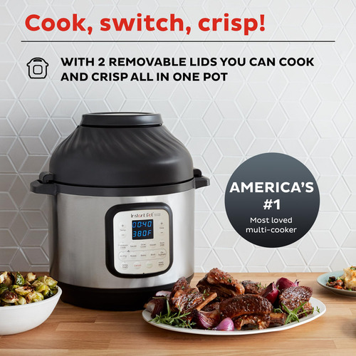 Freidora Y Olla A Presión Eléctrica Instant Pot Duo Crisp