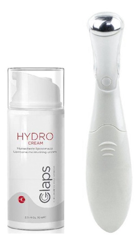 Kit Masajeador De Ojos + Hydro Cream Humectante Facial Glaps