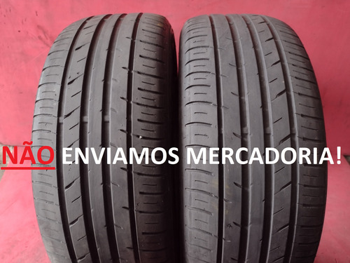 Pneu 215 55 Aro 17 Dunlop Sp Sport Fm800 Usado Meia Vida W (Usado)
