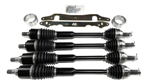 Axl Juego Eje Completo Kit Elevacion 2.5  Para Honda Talon