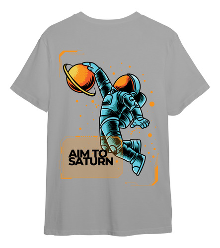 Remera Basketball En Saturno Waved Edición Limitada