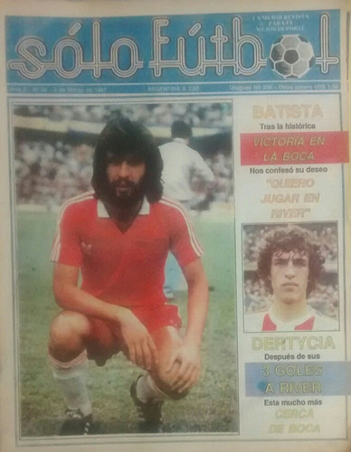 Revista Solo Futbol N° 88 Argentinos,platense,velez,banfield