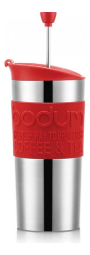 Bodum Jarro Mug Cafetera Roja Acero 0.35 L