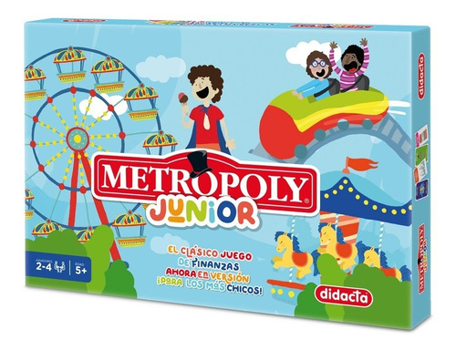 Clasico Juego De Mesa Infantil Didacta Metropoly Junior