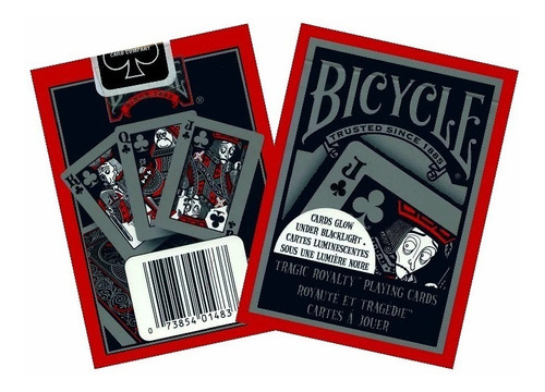 2 Mazos De Barajas Bicycle Tragic Royalty Con Envio Incluido