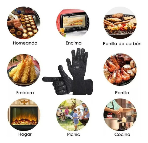Baidai Guantes For Fuego Aptos For Horno Barbacoa O