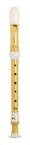 Flauta Doce Yamaha Soprano Barroca Yrs-402b Ecológica 27102 Cor Bege