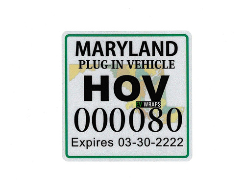 Ev Wraps Maryland Hov Pelicula Protectora