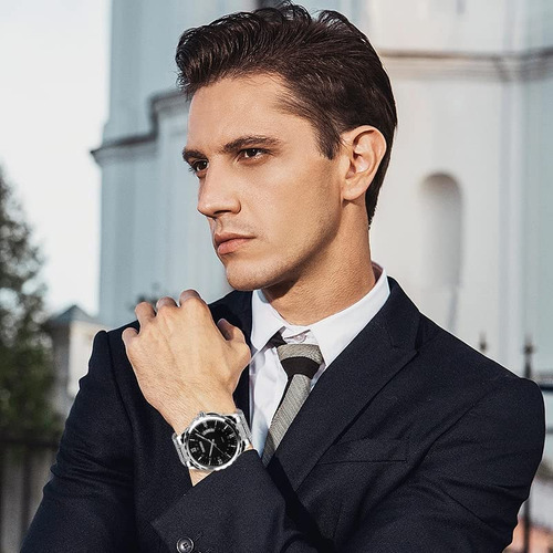 Fanmis Reloj De Cuarzo Casual Clásico Para Hombre Reloj De P