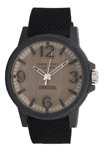 Reloj Orbital Caucho Ec384834 Caballero 10atm Cyber Outlet